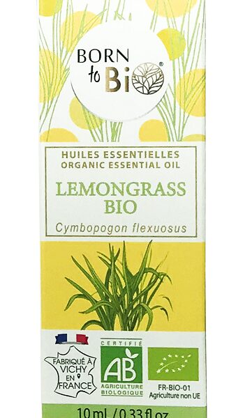 Aceite esencial de limoncillo orgánico Born to Bio 10 ml