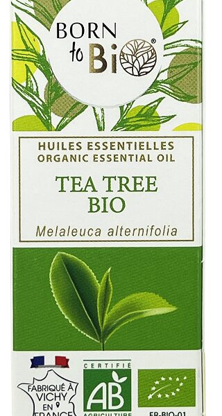 Aceite esencial de árbol de té orgánico Born to Bio 10 ml