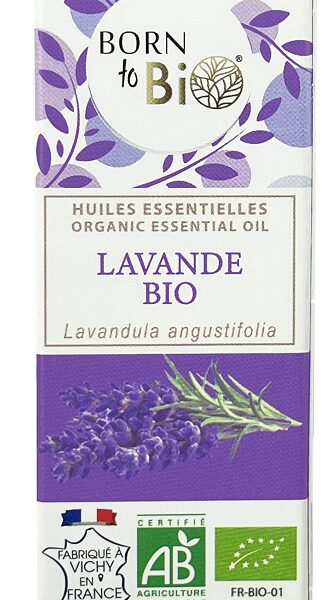 Aceite esencial de lavanda orgánica Born to Bio 10 ml