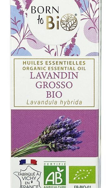 Aceite esencial de lavandin grosso orgánico Born to Bio 10 ml