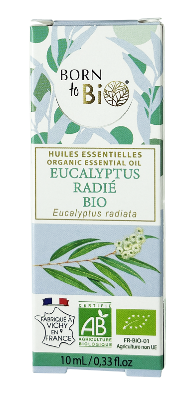 Aceite esencial de eucalipto radiata orgánico Born to Bio 10 ml