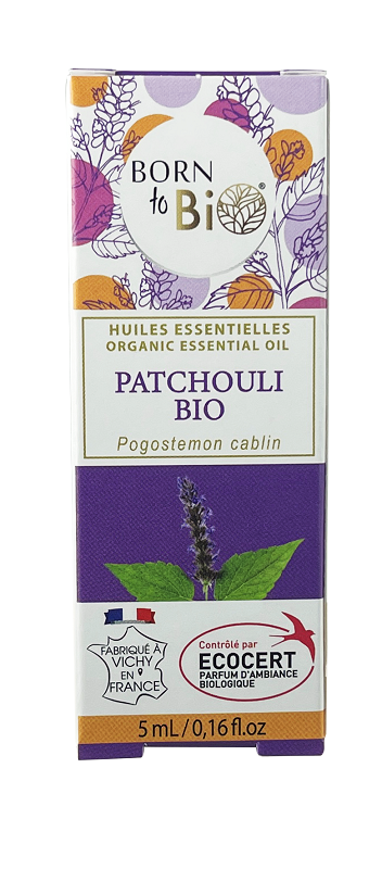 Aceite esencial de Pachulí Orgánico Born to Bio 5 ml