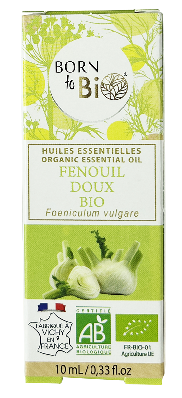 Aceite esencial de hinojo dulce orgánico Born to Bio 10 ml