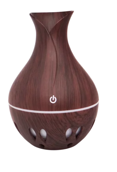 Difusor de aceites esenciales eléctrico madera 130 ml Born to Bio