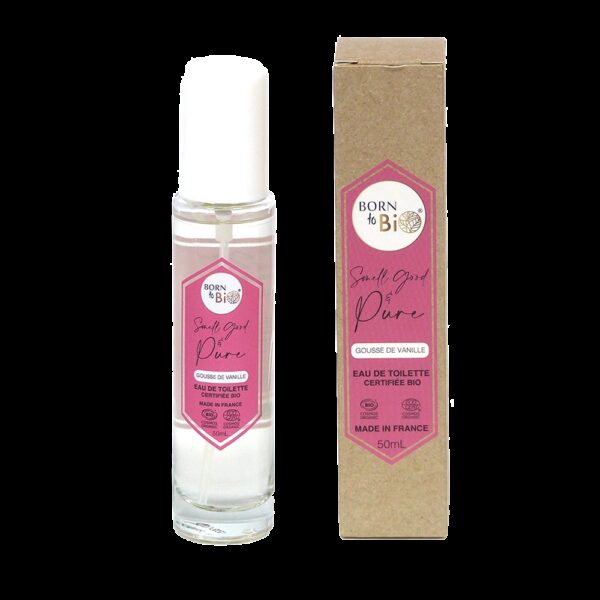 Eau De Toilette Gousse de Vanille Born To Bio 50 ml