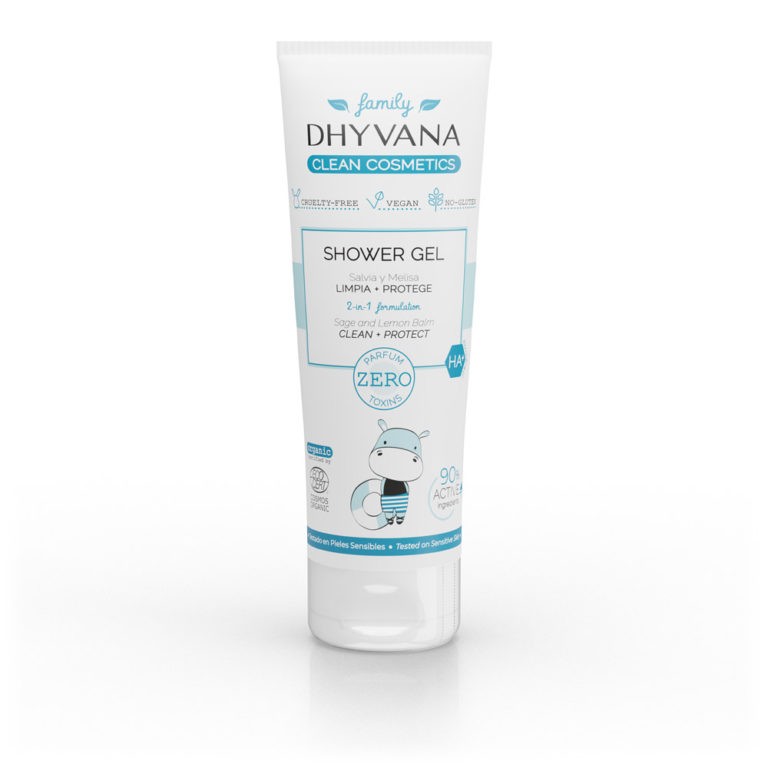 Family Shower Gel con Salvia y Melisa Dhyvana