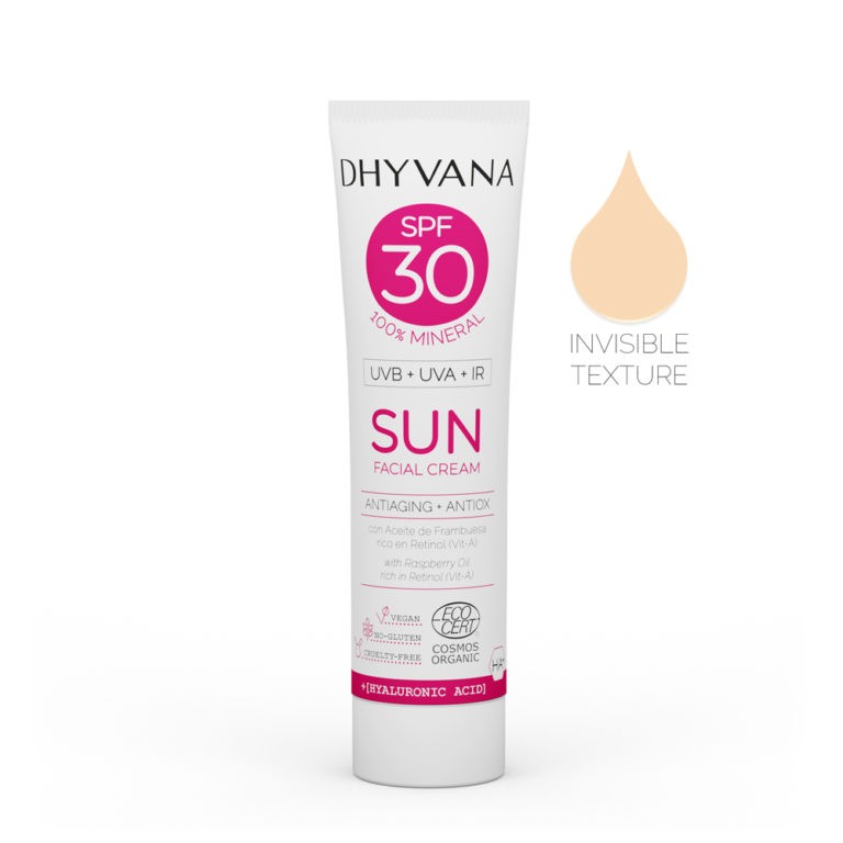 SPF30 Sun con Ácido Hialurónico Dhyvana