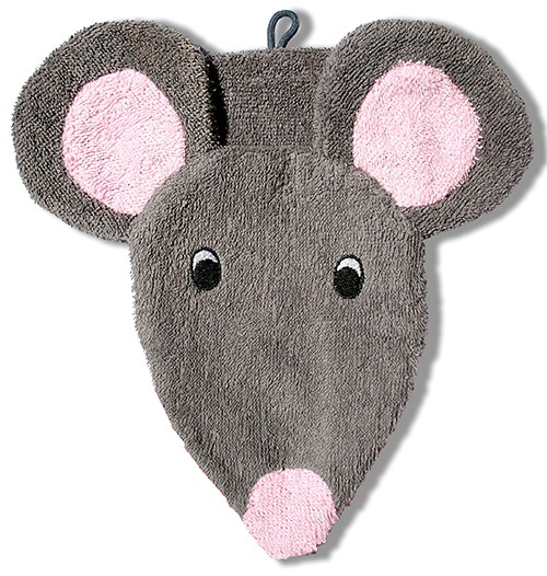 Manopla de algodón orgánico ratón grande Fürnis