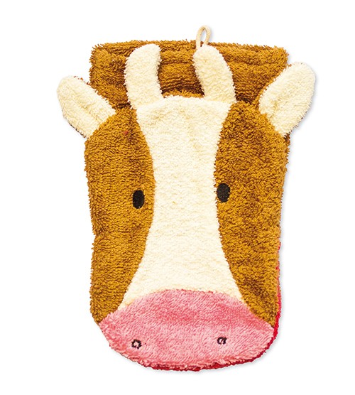 Manopla de algodón orgánico vaca grande Fürnis