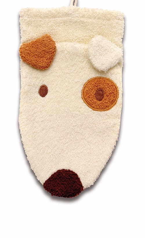 Manopla de algodón orgánico perro pequeña Fürnis