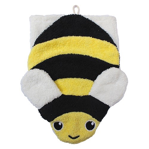 Manopla de algodón orgánico abeja pequeña Fürnis