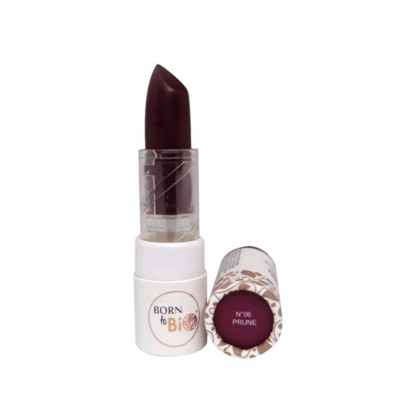 Barra de labios Orgánica Born to Bio Nº6 Plum 3,5G