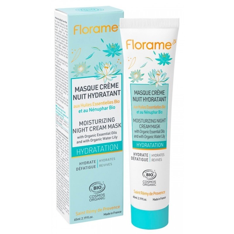Mascarilla Crema Hidratante de Noche HYDRATATION Florame