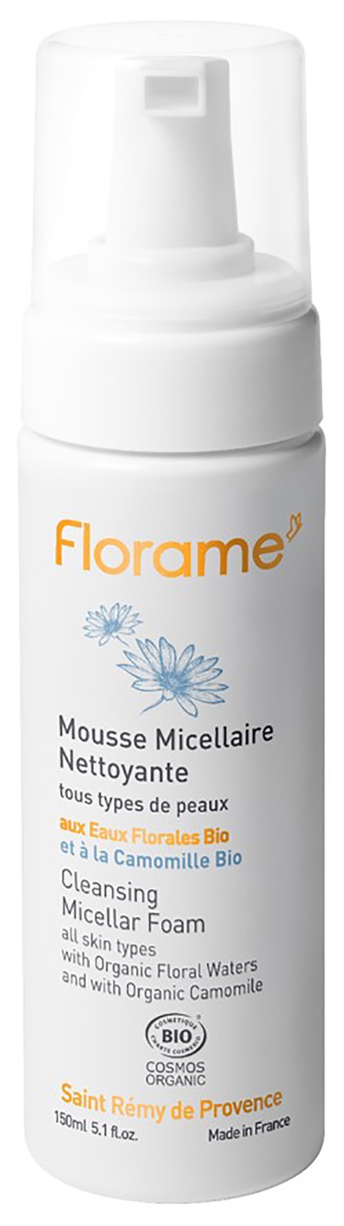 Mousse Micelar limpiadora Florame
