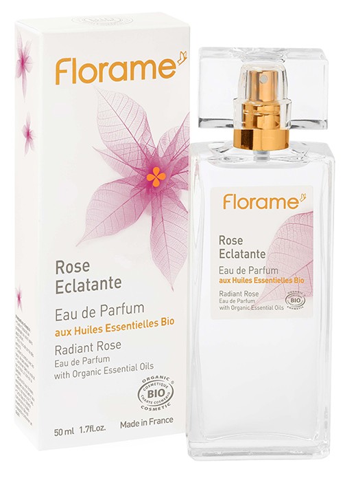 Eau de Parfum Bio Rose Éclatante Florame