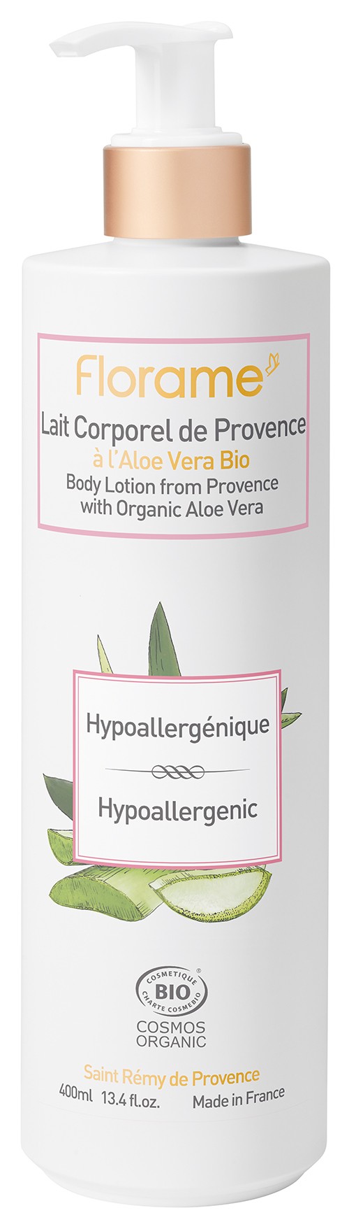 Leche corporal provenzal Hipoalergénica Florame