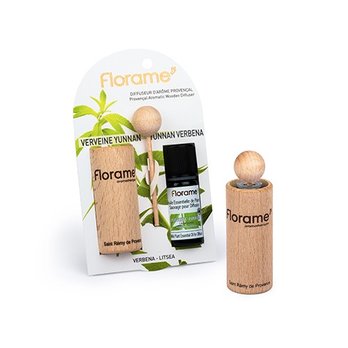 Difusor provenzal + aceite esencial de verbena Florame