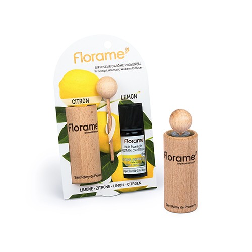 Difusor provenzal + aceite esencial de de Limón Florame