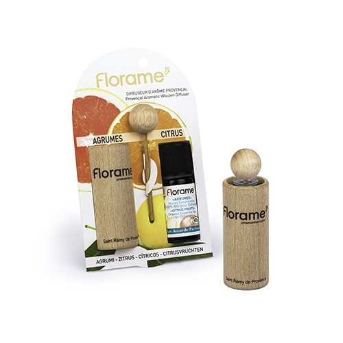 Difusor provenzal + aceite esencial cítricos Florame
