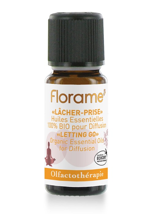 Composición BIO de aceites esenciales Déjate llevar Florame