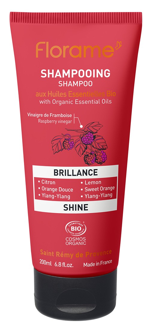 Champú brillo intenso Florame