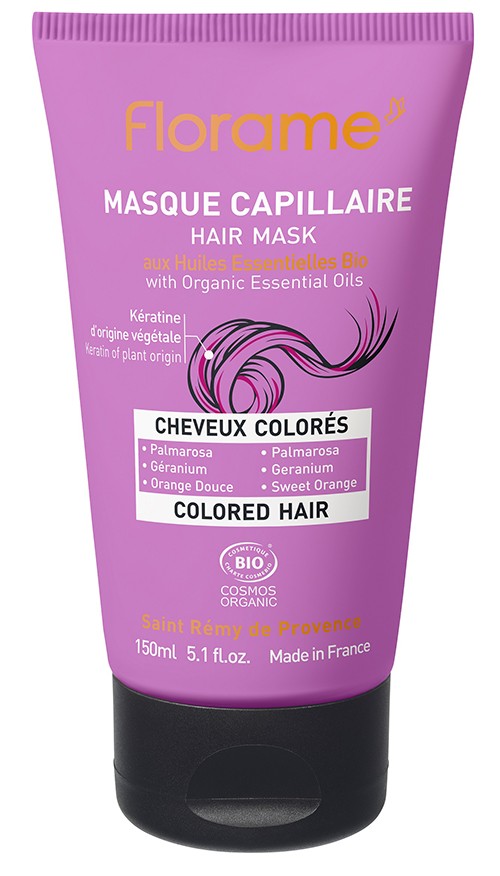Máscara para cabello teñido Florame