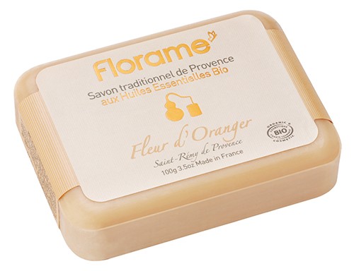 Jabón tradicional provenzal de azahar Florame