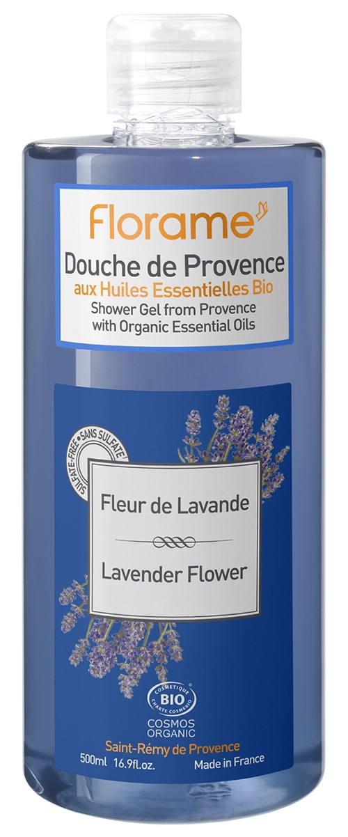 Gel de ducha provenzal de flor de lavanda Florame