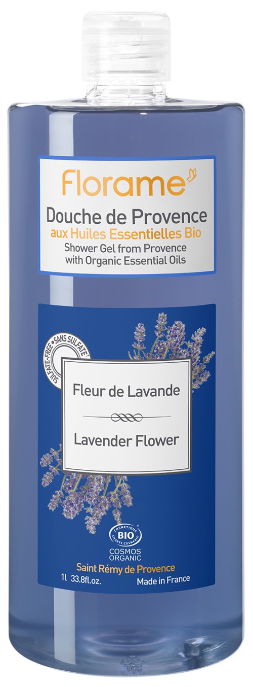 Gel de ducha provenzal de flor de lavanda Florame