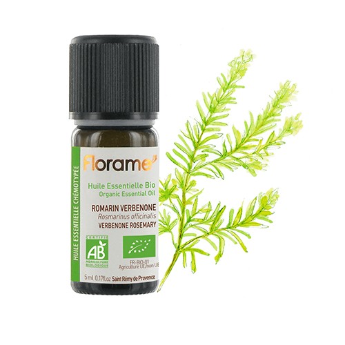 Aceite esencial de Romero Verbenone (rosmarinus oficinalis) Florame