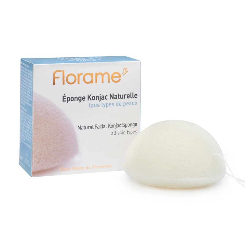 Esponja facial Konjac todo tipo de piel Florame