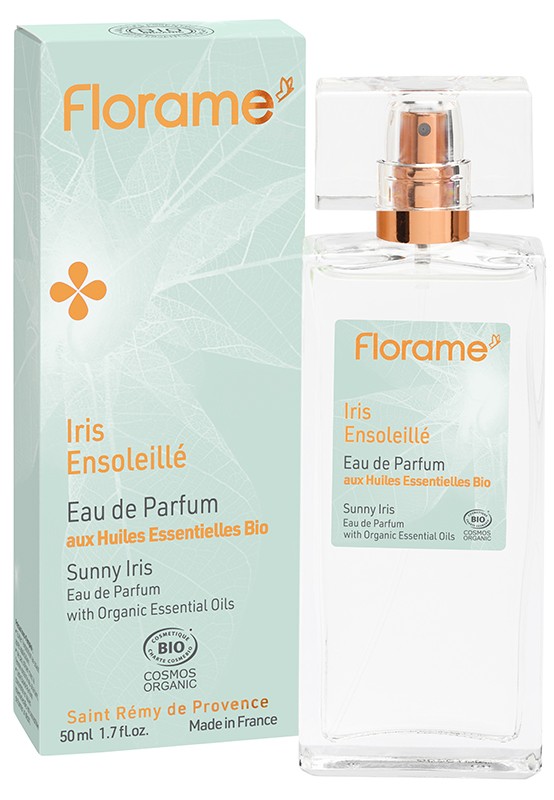 Eau de Parfum Bio Iris Ensoleillé 50 ml. Florame
